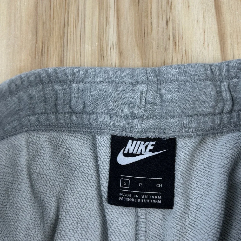 Nike Women's Small Gray Drawstring Sweatpants Joggers Casual Athleisure Lounge